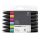 Winsor & Newton Promarker kétvégű alkoholos ecsetfilc, 6 db - Mid Tones