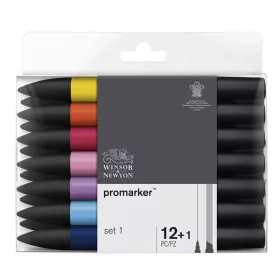 Winsor & Newton Promarker alkoholos marker, 12+1 db