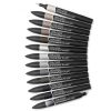 Winsor & Newton Promarker alkoholos ecsetfilc,12+1 db - Neutral