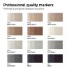 Winsor & Newton Promarker alkoholos ecsetfilc,12+1 db - Neutral