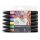 Winsor & Newton Promarker akvarell ecsetfilc, 6 db - Virág színek
