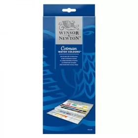   Winsor & Newton Cotman akvarellfesték, 24 részes, egész szilkés