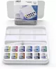 Winsor & Newton Cotman akvarellfesték készlet 12 x 1/2 , ecsettel, műanyag dobozban 