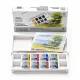 Winsor & Newton Cotman akvarellfesték készlet, 8 db - tájkép