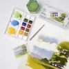 Winsor & Newton Cotman akvarellfesték készlet, 8 db - tájkép