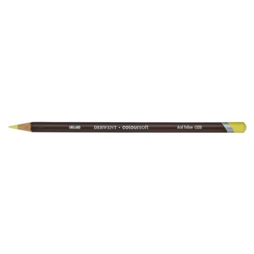 Derwent Coloursoft színesceruza darabonként, C020 - Acid Yellow (Világossárga)