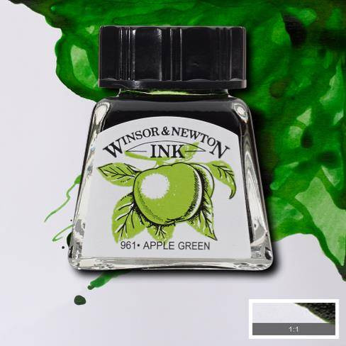 Winsor&Newton tinta, 14 ml, Almazöld