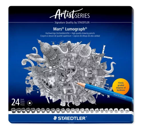 Staedtler Mars Lumograph grafitceruza készlet - 24 db