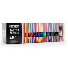 Liquitex Basics akrilfesték készlet, 48x22 ml