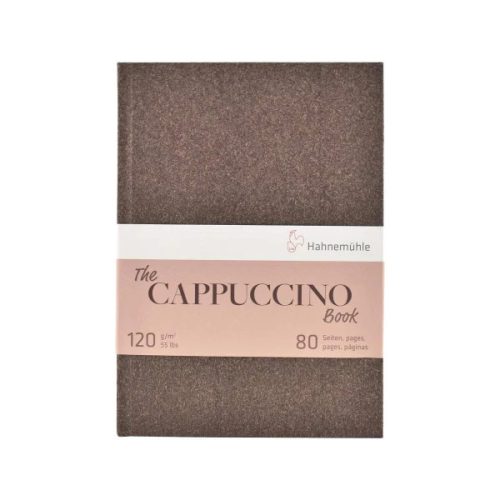 Hahnemühle Cappucino vázlatfüzet, több méretben, 14,8x21 cm (A5)