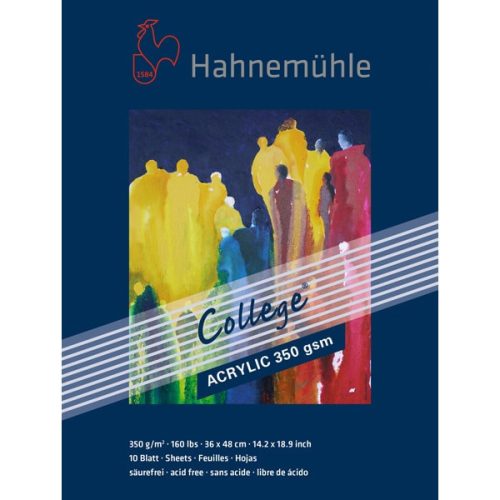 Hahnemühle College akril festőtömb, több méretben, 24x32 cm