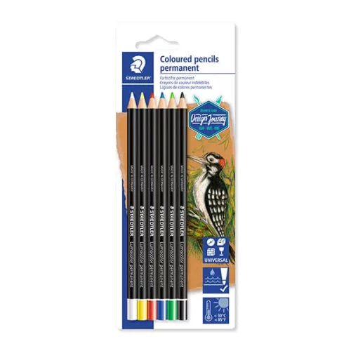 Staedtler Design Journey Lumocolor mindenre író színesceruza, 6db-os