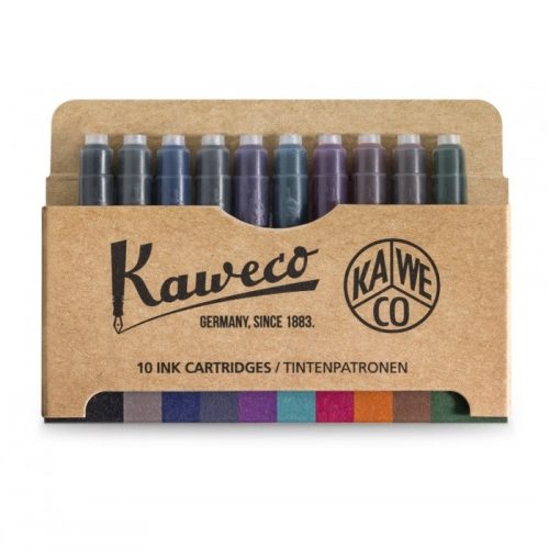 Kaweco töltőtoll tintapatron, 10 db-os vegyes készlet