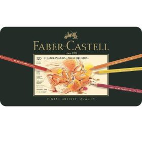   Faber-Castell Polychromos művész színesceruza készlet 120 db-os, fémdobozos