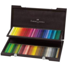   Faber-Castell Polychromos művész színesceruza készlet 120 db-os, fadobozos