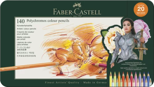 Faber-Castell Polychromos művész színesceruza készlet - 140 db