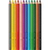 Faber-Castell Grip Jumbo Színes Ceruza - 12 darabos készlet