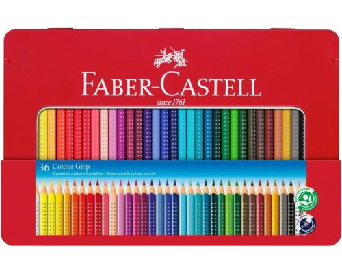 Faber-Castell Grip Színes Ceruza - 36 darabos készlet