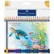 Faber-Castell Goldfaber Aqua akvarellceruza készlet, 24 db-os - Vízalatti kincsek