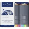 Faber-Castell Goldfaber Aqua akvarellceruza készlet, 12 db-os pasztell színek