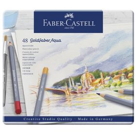   Faber-Castell Goldfaber Aqua akvarellceruza készlet, 48 db-os