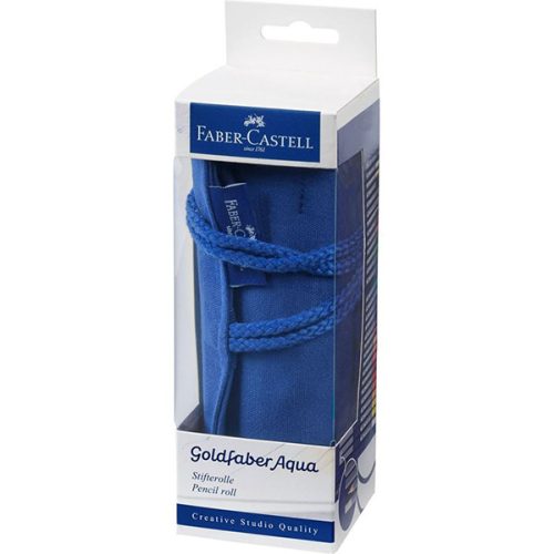 Faber-Castell Goldfaber Aqua akvarellceruza, feltekerhető tolltartóban