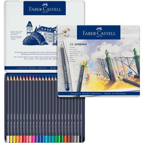 Faber-Castell Goldfaber színes ceruza készletek, 24