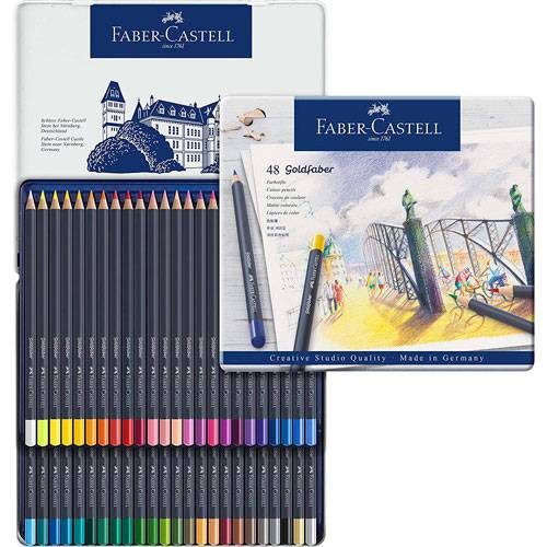 Faber-Castell Goldfaber színes ceruza készletek, 48