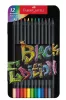 Faber-Castell Black Edition színes ceruza készlet - fémdobozos -12 db