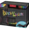 Faber-Castell Black Edition színes ceruza készlet - 72 db, feltekerhető tolltartóban