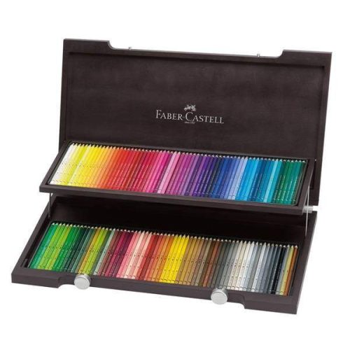 Faber-Castell Albrecht Dürer 120 db-os akvarellceruza készlet fadobozban