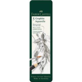 Faber-Castell akvarell grafitceruza, 5 db-os készlet
