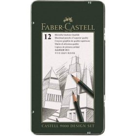   Faber-Castell CASTELL 9000 12db-os grafit ceruza készlet (design)