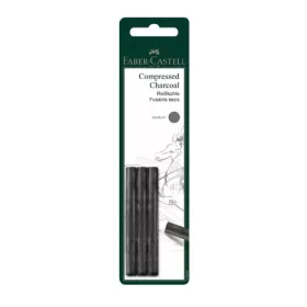 Faber-Castell préselt faszén készlet, 3 db, közepes