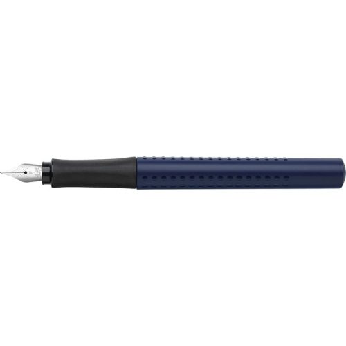 Faber-Castell GRIP 2011 töltőtoll F (vékony), több színben, Klasszikus kék