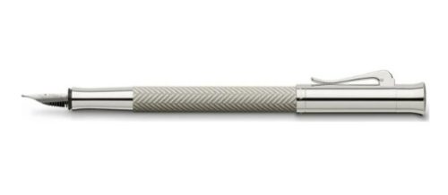 Graf von Faber-Castell töltőtoll - Guilloche Ciselé világos szürke