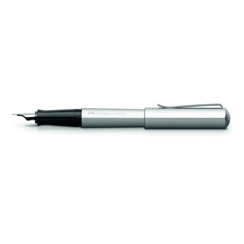 Faber-Castell Hexo töltőtoll - Ezüst, M