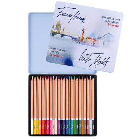   St. Petersburg White Nights akvarell ceruza - 24 db, fémdobozos