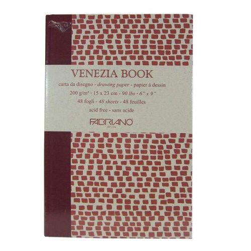 Fabriano Venzia keményfedeles vázlatfüzet, 15x23 cm