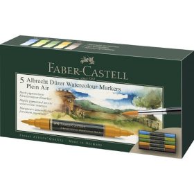  Faber-Castell Albrecht Dürer akvarell ecsetfilc készlet, 5 db, plein air