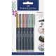 Faber-Castell Creative Studio Metallic filc, 6 db-os készlet