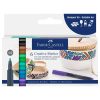Faber-Castell Creative Studio Marker - 6 darabos készlet, sötét színek