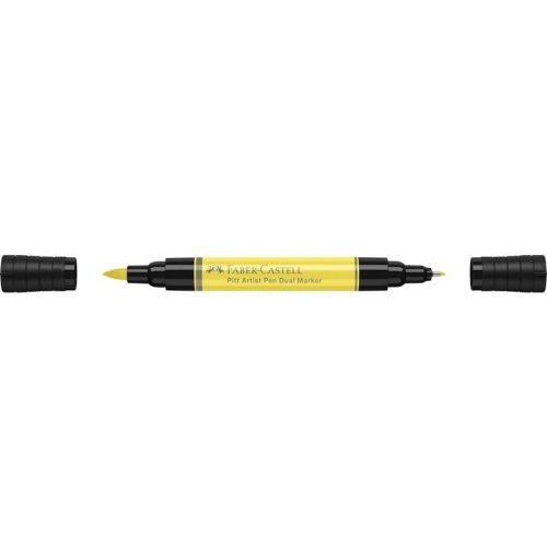 Faber-Castell Pitt Artist kétvégű ecsetfilc - színenként, 104 - világossárga