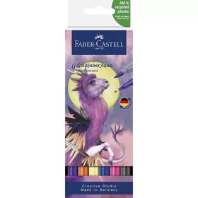   Faber-Castell Goldfaber Aqua kétvégű ecsetfilc, 6 db - fantázia