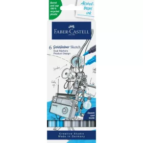   Faber-Castell Goldfaber alkoholos marker készlet -  6 db, Termék tervezés