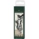 Faber-Castell Pitt Artist marker készlet, 4 db - fekete