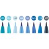 Faber-Castell Pitt Artist ecsetfilc, 8 db - Blues