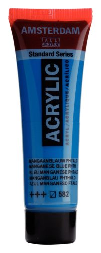 Talens Amsterdam Standard akril festék - 20 ml, 582 - Manganese Blue phthalo