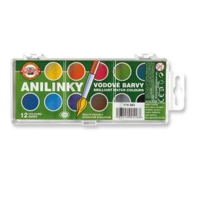 Koh-I-Noor Anilinky 12 db-os akvarellfesték-készlet