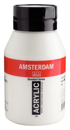 Talens Amsterdam Standard akril festék - 1000 ml, 105 - Titanium White